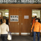 Vorarlberger Landtagswahl: Impressionen aus Schwarzach