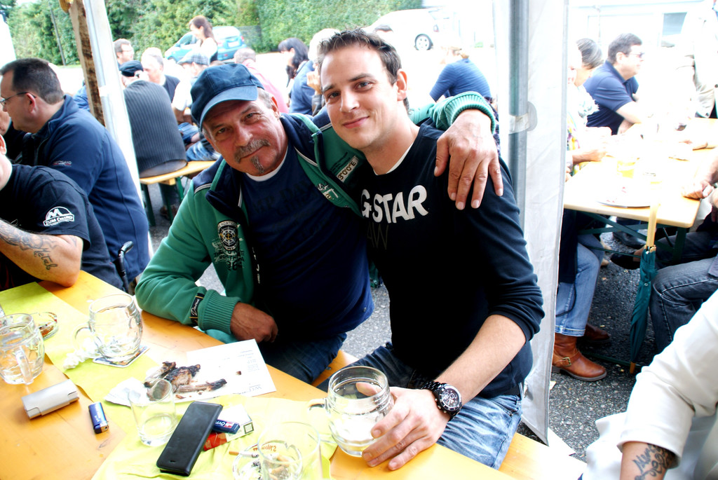 Franz und Oliver feierten den Witzigmann-Geburtstag.JPG