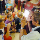 Bilder von der 3. "Reise ins Museum" in Hohenems