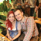 Stimmung auf der Wiener Wiesn am Freitag, 26.09.14