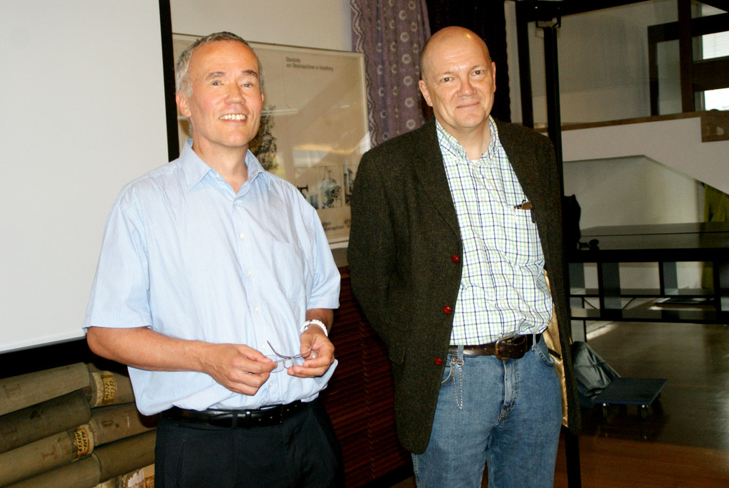 Hbuert Weitensfelder und Wolfgang Scheffknecht.JPG