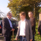 Spatenstich beim Haus Koblach