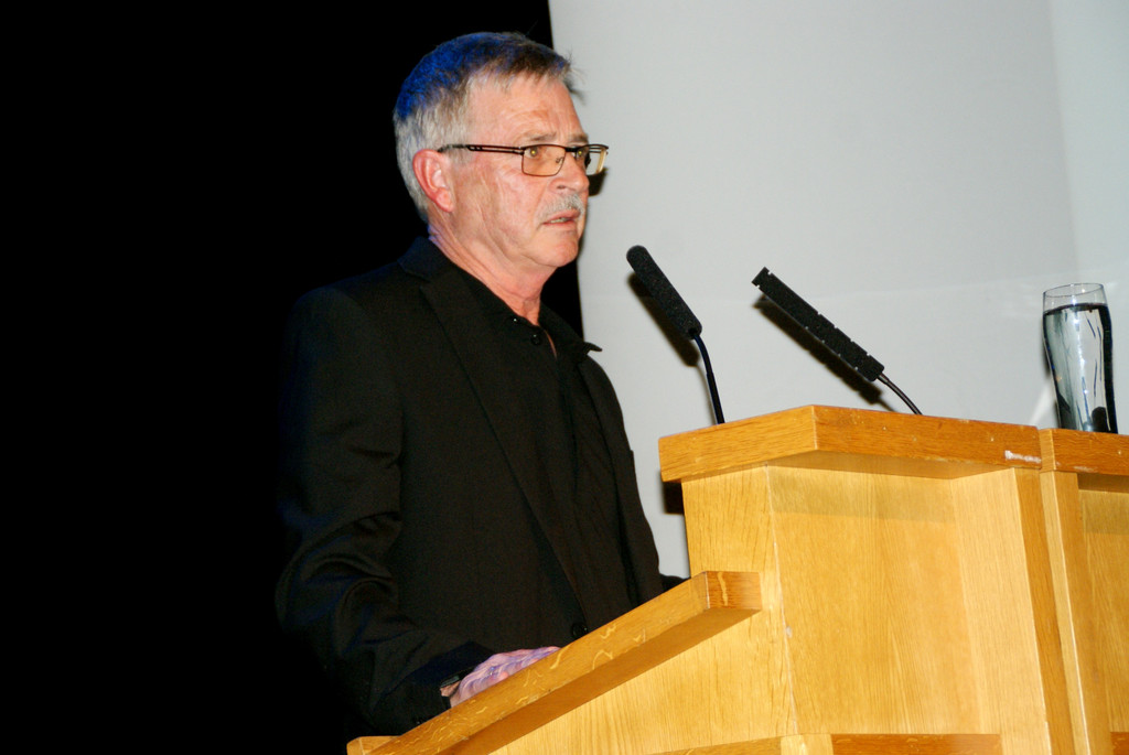 Laurin Peter gab Einblicke in sein Werk.JPG