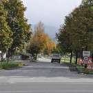 Strassensperre am Sattelberg