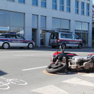 Unfall auf der Reichshofstraße