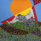 PORAVEE UND ANNA Acryl_Papier 50x40 Zyklus  Die Musen d_ Designers gr.jpg