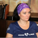 Auf der anderen Seite der Glaswand