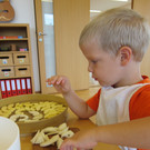 Erntedankfest im Kindergarten Übersaxen