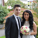 Yasemin Halastar und Musa Akinci haben geheiratet