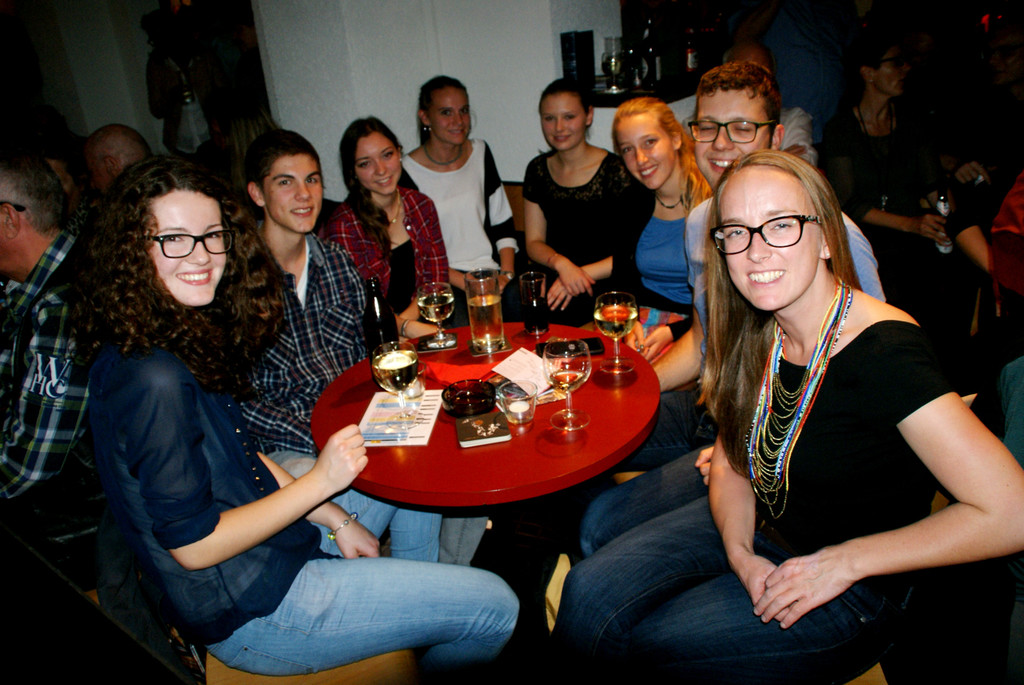 Erwarteten einen prickelnden Jazzabend.JPG