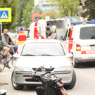 Bregenz: Frau mit Roller niedergefahren