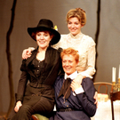 1990: Vanessa Redgrave, unten rechts, und Lynn Redgrave, links, mit Nichte Jemma Redgrave