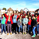 Die Pfadis waren mit ihrer Arbeit zufrieden.JPG