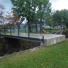 Fahrradbrücke nicht befahrbar