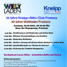 Jubiläumsfest 30 Jahre Weltladen & 55 Jahre Kneipp-Aktiv-Club, Frastanz