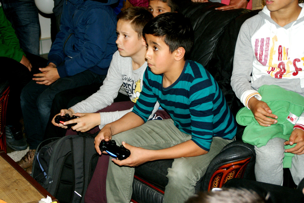 Unterhaltung pur in der Oase.JPG