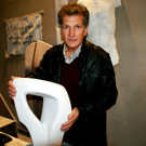 Werner Tiefenthaler war mit Steinskulpturen vertreten.JPG