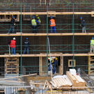 Baustelle Wiener Hauptbahnhof im Mai