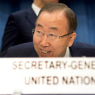 UNO-Konferenz: Heinz Fischer, Ban Ki-moon und Sebastian Kurz