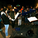 Laternenzauber bei der Martinsfeier