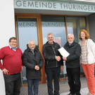 Vertragsunterzeichung Ruine Blumenegg