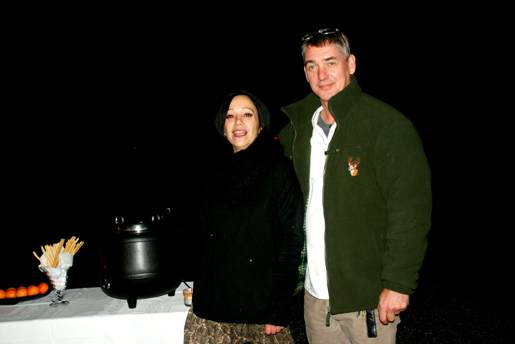 Judith Werner und Stefan Fleischmann vom Rohr.JPG