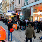 Erster Dunkin\' Donuts in Wien: Die Eröffnung auf der Mariahilfer Straße