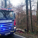 Bregenz: Fahrer bleibt bei Traktorabsturz unverletzt