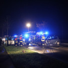 Unfall in Hohenems mit eingeklemmten Personen