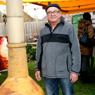 Manfred Quehenberger ist stolz auf seinen Markt.JPG