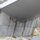 Schäden an der Radbrücke zwischen Bregenz und Hard