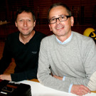 Norbert Summer und Helomut Unger vom Schiverein.JPG