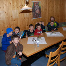 Nikolausfeier der U8 und U10 im Gasthof Paluda Dalaas