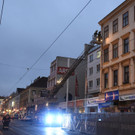 Einsturzgefährdetes Haus auf Mariahilfer Straße 