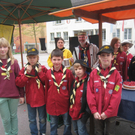 Kleines Fest am Roten Platz