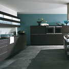 Modernes Küchendesign, gesehen bei: www.olina.com