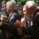 Parade zum 65. Jahrestag von russischem Kriegssieg