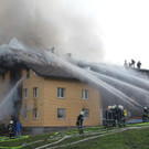 Doppelhausbrand in Langen