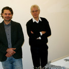 Oliver Heinzle und Helmut Gassner_ die Drahtzieher der Ausstellung.JPG
