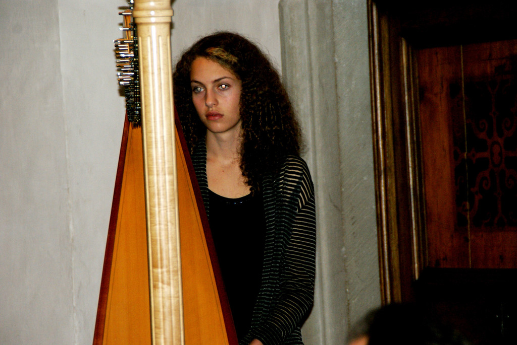 Sophie Thurnher an der Harfe.JPG