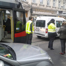 Verletzte Person bei Straßenbahn-Unfall in Ottakring