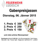 Preisjassen der Feuerwehr Ludesch