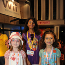 v.l.n.r. Drittplatzierte Madeleine, Zweite Deborah und Siegerin Joanna