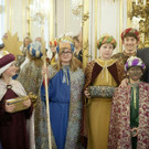 Heinz Fischer empfing die Sternsinger in der Hofburg