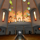 Messgestaltung in der Hl. Kreuzkirche.