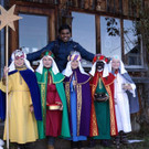 Sternsinger in Schwarzenberg u. Neujahrs Winterbilder 2015