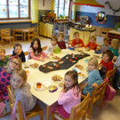 Weihnachtsfeier im Kindergarten