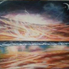GROISS Abendstimmung am Meer 2013 Acryl 70x100.jpg