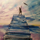 GROISS Der Weg ist das Ziel 2014 Acryl 80x100.jpg