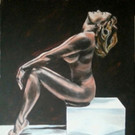 GROISS Sitzender Frauenakt 2014 Acryl 80x100.jpg